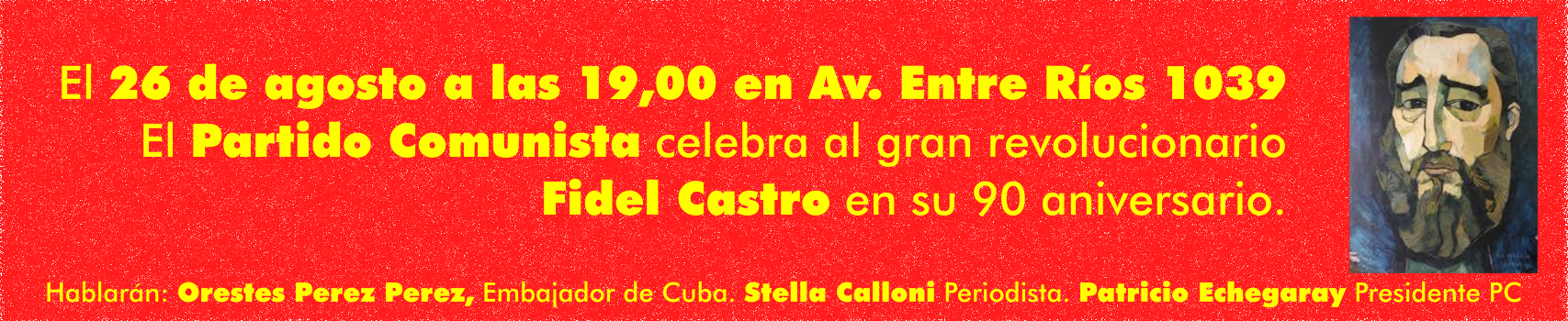 90 aniversario de Fidel